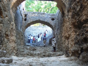 Bajada a los calabozos.