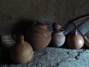 Calabaza y barro.